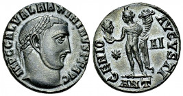 Maximinus II Daia AE Nummus, Antioch 

Maximinus II Daia (305-313 AD). AE Nummus (20 mm, 4.47 g), Antioch, 312.
Obv. IMP C GAL VAL MAXIMINVS P F AV...