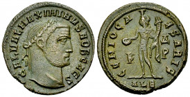 Maximinus II Daia AE Nummus, Alexandria 

Maximinus II Daia (305-313 AD). AE Nummus (24 mm, 5.40 g), Alexandria, 308-310.
Obv. GAL VAL MAXIMINVS NO...