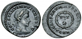 Constantinus II Caesar AE Nummus, London 

Constantinus I 'the Great' (306-337 AD) for Constantinus II Caesar. AE Nummus (20 mm, 3.15 g), Londinium,...