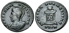 Constantinus II Caesar AE Nummus, London 

Constantinus I 'the Great' (306-337 AD) for Constantinus II Caesar. AE Nummus (19 mm, 3.06 g), Londinium,...