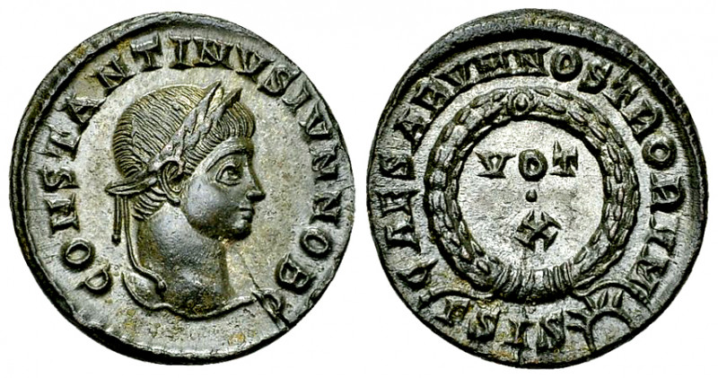 Constantinus II Caesar AE Nummus, Vota reverse 

Constantinus I 'the Great' (3...