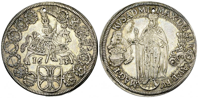 Maximilian III AR Taler 1613 

RDR. Erzherzog Maximilian III (1612-1618). AR T...