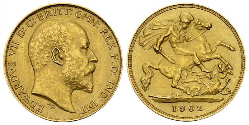 Edward VII AV 1/2 Sovereign 1902 

Great Britain. Edward VII. AV 1/2 Sovereign...