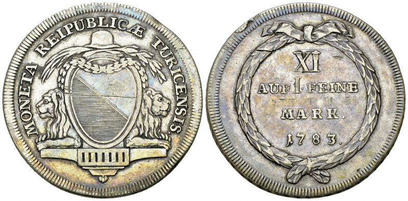 Zürich, AR Taler 1783 

Schweiz, Zürich. AR Taler 1783 (40 mm, 25.06 g).
HMZ ...