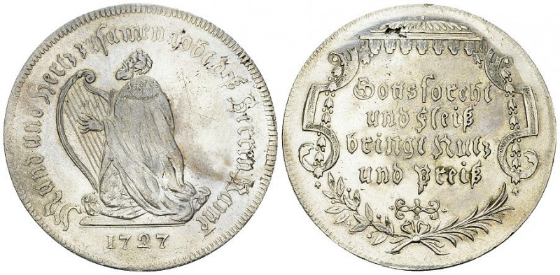 Bern, AR Psalmenpfennig 1727 

Schweiz, Bern. AR Psalmenpfennig 1727 (38 mm, 1...