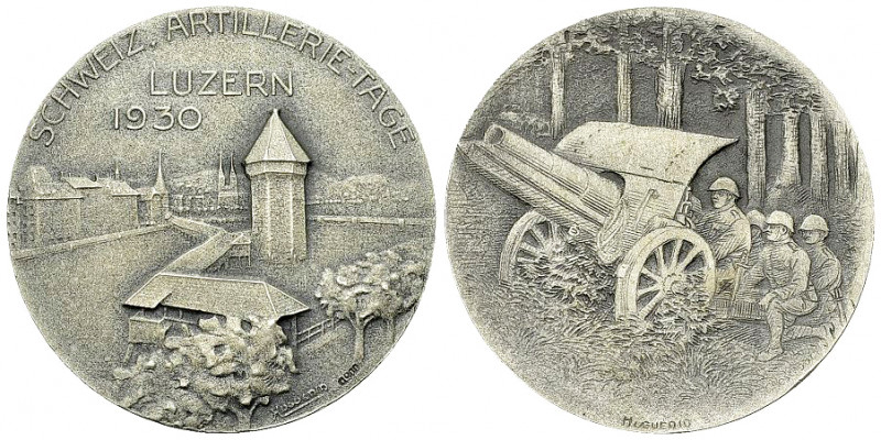 Luzern, AR Medaille 1930, Artillerie-Tage 

Schweiz, Luzern. AR Medaille 1930 ...