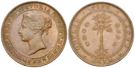 Ceylon CU 5 Cents 1870 

Ceylon. Victoria. CU 5 Cents 1870 (18.87 g).
KM 93.

Very fine to extremely fine.