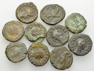 Roman Egypt, Lot of 10 AE Tetradrachms 

Roman Egypt. Lot of 10 AE Tetradrachms.

Fine/very fine. (10)

Lot sold as is, no returns.