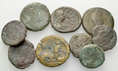 Roman Egypt, Lot of 9 coins 

Roman Egypt. Lot of 9 coins.

Fair to very fine. (9)

Lot sold as is, no returns.