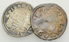 Venice, Lot of 2 coins 

Italy, Venice. Lot of 2 (two) coins, one AR, one AE.

Fine/very fine. (2)

Lot sold as is, no returns.