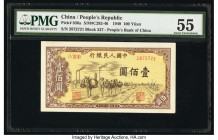 China People's Bank of China 100 Yuan 1949 Pick 836a S/M#C282-46 PMG About Uncirculated 55. 

HID09801242017

© 2020 Heritage Auctions | All Rights Re...