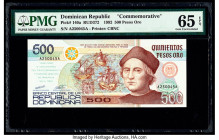 Dominican Republic Banco Central de la Republica Dominicana 500 Pesos Oro 1992 Pick 140a PMG Gem Uncirculated 65 EPQ. 

HID09801242017

© 2020 Heritag...