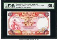 Hong Kong Mercantile Bank Ltd. 100 Dollars 1974 Pick 245 KNB21a PMG Gem Uncirculated 66 EPQ. 

HID09801242017

© 2020 Heritage Auctions | All Rights R...