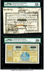 Italy S. Monte Della Pieta' de Roma 80 Scudi 1786-97 Pick S354 PMG About Uncirculated 53; Scotland Bank of Scotland 5 Pounds 23.5.1960 Pick 101b PMG C...