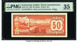 Netherlands Antilles Bank van de Nederlandse Antillen 50 Gulden 23.12.1980 Pick 18a PMG Choice Very Fine 35. 

HID09801242017

© 2020 Heritage Auction...