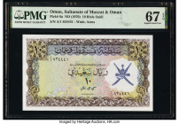 Oman Sultanate of Muscat and Oman 10 Rials Saidi ND (1970) Pick 6a PMG Superb Gem Unc 67 EPQ. 

HID09801242017

© 2020 Heritage Auctions | All Rights ...