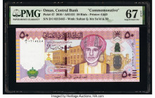 Oman Central Bank of Oman 50 Rials 2010 / AH1431 Pick 47 Commemorative PMG Superb Gem Unc 67 EPQ. 

HID09801242017

© 2020 Heritage Auctions | All Rig...
