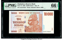Zimbabwe Reserve Bank of Zimbabwe 10,000 Dollars 29.9.2008 Pick 72 PMG Gem Uncirculated 66 EPQ. 

HID09801242017

© 2020 Heritage Auctions | All Right...