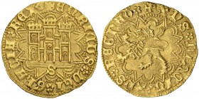 SPANIEN. Königreich. Enrique IV. 1454-1474. Castellano o. J., Sevilla. 4.57 g. Cayon 1577. Fr. 113. Selten / Rare. Vorzüglich / Extremely fine.
