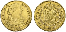 SPANIEN. Königreich. Carlos III. 1759-1788. 1 Escudo 1785, DV-Madrid. 3.39 g. Cayon 12343. Fr. 288. Fast vorzüglich / About extremely fine.