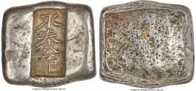Qing Dynasty. Yunnan Danchuo Bianding ("Single-Stamp Slab") Sycee of 2 Taels ND (c. 19th-20th Century) AU, Cribb-Class LXXV.B, cf. Tai, Sycee Online, ...