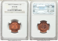 British Protectorate Specimen 1/2 Cent 1886-H SP65 Red and Brown NGC, Heaton mint, KM1. Gem Mint State with fully defined, razor-sharp details.

HID...