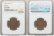 Chihli. Kuang-hsü 5 Cash CD 1906 AU55 Brown NGC, KM-Y9c. Glossy and near to Mint State, with scattered charcoal accents. 

HID09801242017

© 2020 ...