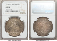 George V Trade Dollar 1929-B MS62 NGC, Bombay mint, KM-T5, Prid-26. Gently toned, with a highly original appearance and only light contact marks detec...