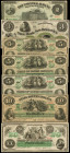 Mixed Obsoletes

Lot of (7) Mixed Obsoletes. 1860s-70s $2 to $20. Extremely Fine to Uncirculated.

A grouping of a New Jersey, Georgia and Five So...