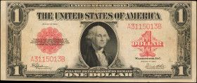 Legal Tender Notes

Fr. 40. 1923 $1 Legal Tender Note. Very Fine.

Stains are noticed on this Legal Tender Ace.

Estimate: $125.00- $175.00