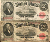 Legal Tender Notes

Lot of (2) Fr. 60. 1917 $2 Legal Tender Note. Fine & Very Fine.

A duo of Legal Tender deuces.

Estimate: $200.00- $300.00