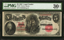 Legal Tender Notes

Fr. 87. 1907 $5 Legal Tender Note. PMG Very Fine 30 EPQ.

Estimate: $250.00- $350.00