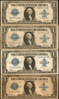 Silver Certificates

Lot of (4) Fr. 237 & 238. 1923 $1 Silver Certificates. Fine.

A quartet of 1923 Silver Certificates. Annotations, toning, sta...