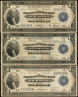 Federal Reserve Bank Notes

Lot of (3) Fr. 711, 721 & 726. 1918 $1 Federal Reserve Bank Notes. Choice Fine to Very Fine.

A trio of Green Eagle FR...