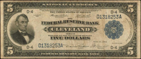 Federal Reserve Bank Notes

Fr. 785. 1918 $5 Federal Reserve Bank Note. Cleveland. Choice Fine.

A Choice Fine offering of this $5 FRBN.

Estima...