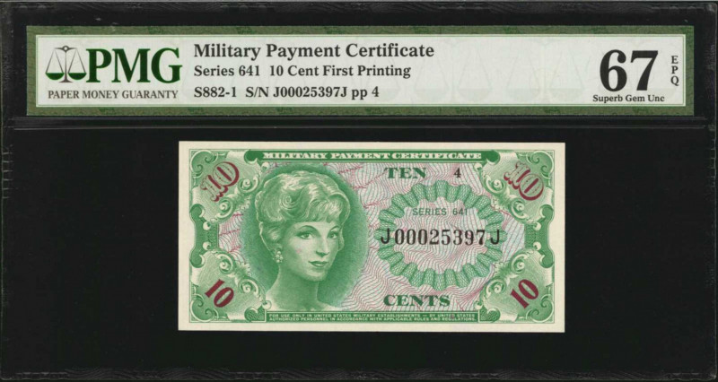 Military Payment Certificate

Military Payment Certificate. Series 641. 10 Cen...