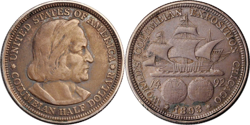Columbiana

Box Half Dollar Fashioned out of the Obverse of a World's Columbia...
