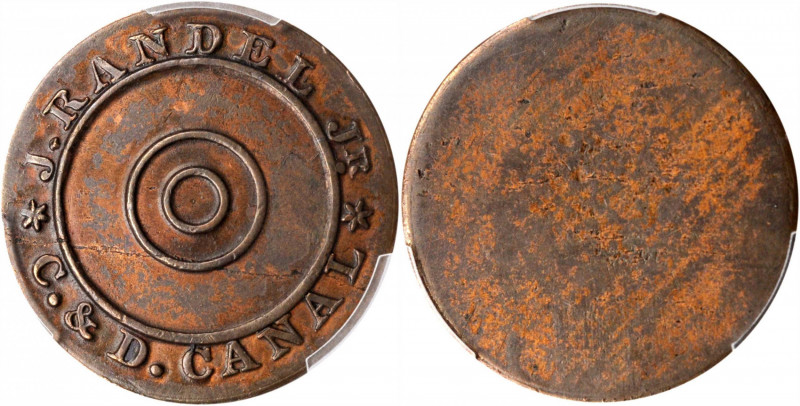 Early American Tokens

Delaware--New Castle County and Maryland--Cecil County....