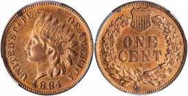 Indian Cent

1884 Indian Cent. MS-64 RB (PCGS). CAC.

PCGS# 2149. NGC ID: 228B.

Estimate: $200