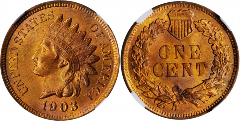 Indian Cent

1903 Indian Cent. MS-64 RB (NGC).

PCGS# 2215. NGC ID: 228Y.
...