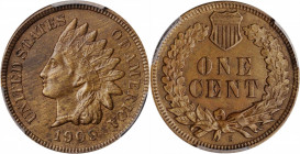 Indian Cent

1909-S Indian Cent. AU-55 (PCGS).

PCGS# 2238. NGC ID: 2298.

Estimate: $600
