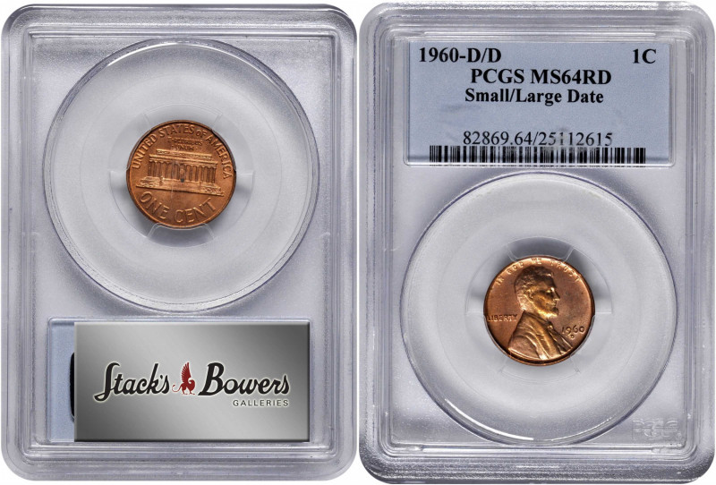 Lincoln Cent

1960-D/D Lincoln Cent. Doubled Die Obverse, Small/Large Date, Re...