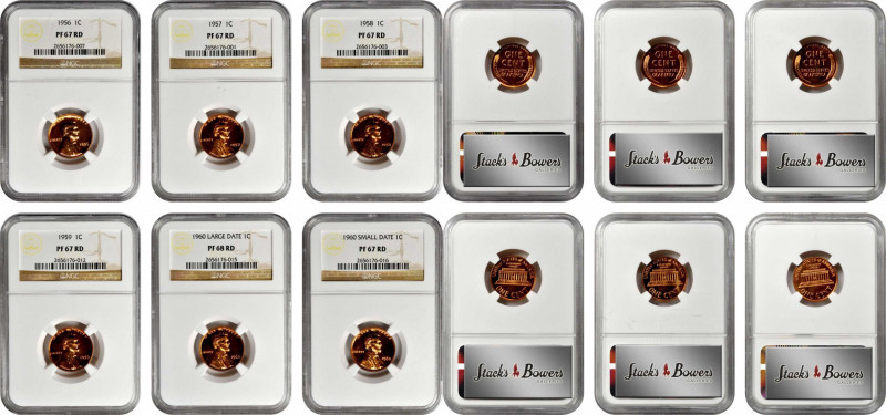 Lincoln Cent

Complete Set of Proof Lincoln Cents, 1956-1960. (NGC).

All ex...