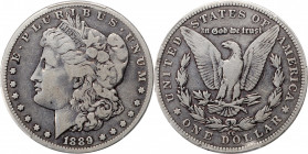 Morgan Silver Dollar

1889-CC Morgan Silver Dollar. VG Details--Rim Repaired (PCGS).

PCGS# 7190. NGC ID: 2559.

Estimate: $250