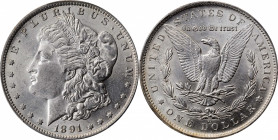 Morgan Silver Dollar

1891-O Morgan Silver Dollar. AU-58 (PCGS).

PCGS# 7208. NGC ID: 255J.

Estimate: $90
