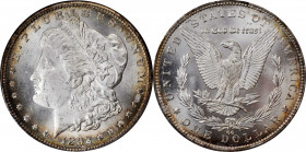 Morgan Silver Dollar

1892-CC Redfield Morgan Silver Dollar. MS-63 (NGC).

Housed in a red Paramount International Coin Corp. Redfield Collection ...