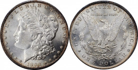 Morgan Silver Dollar

1899-S Redfield Morgan Silver Dollar. MS-64 (NGC).

Housed in a red Paramount International Coin Corp. Redfield Collection h...