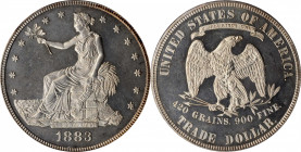 Trade Dollar

1883 Trade Dollar. Proof-64 (PCGS). CAC.

PCGS# 7063. NGC ID: 27YV.

Estimate: $3500