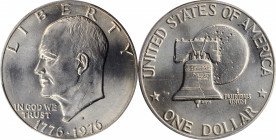 Eisenhower Dollar

1976-D Eisenhower Dollar. Type II Reverse. MS-66+ (PCGS).

PCGS# 7421. NGC ID: B76P.

Estimate: $120