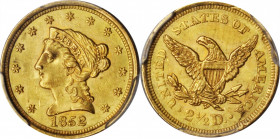 Liberty Head Quarter Eagle

1852 Liberty Head Quarter Eagle. MS-62 (PCGS).

PCGS# 7763. NGC ID: 25HR.

Estimate: $550